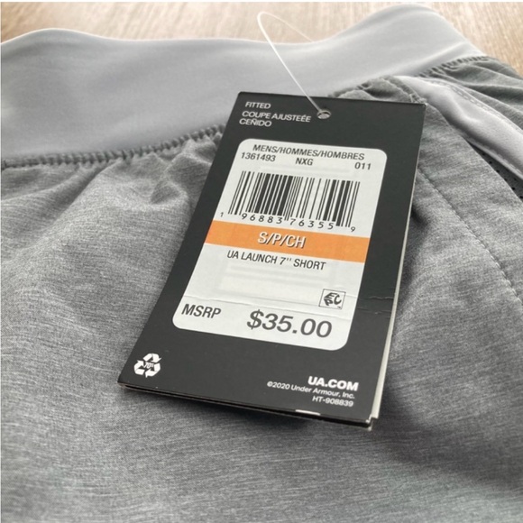 NWT Under Armour Men's Launch Run 7-inch Shorts - Picture 2 of 3
